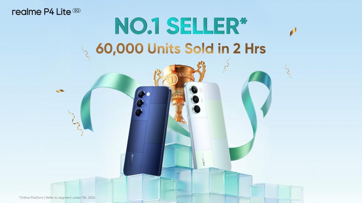 리얼미 P4 라이트 5G, 수만대 2시간 만에 판매