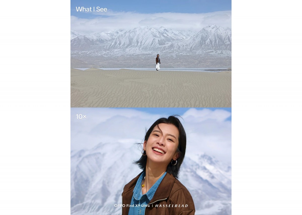 오포 파인드 X9 울트라, 내장 10배 텔레컨버터 탑재