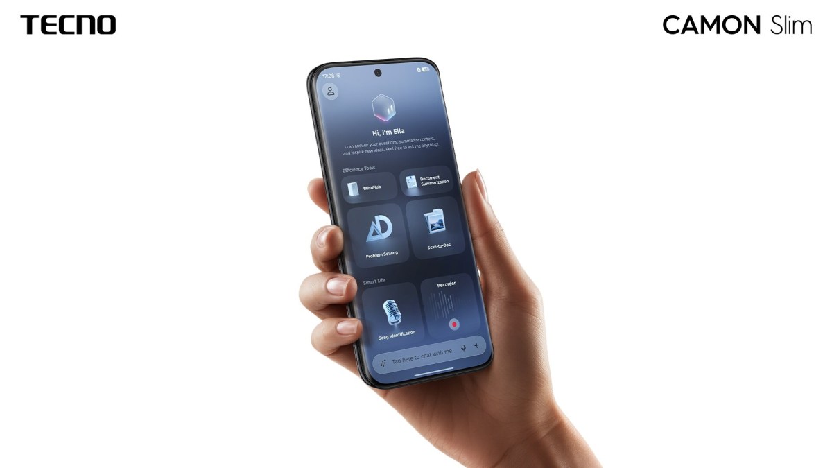 테크노, 6.39mm 초슬림 디자인 '카몬 슬림' 공개 이미지 5